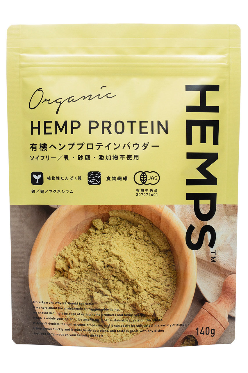 HEMPS 有機ヘンププロテインパウダー 140gの通販 【Women's Health