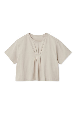 PlaXクロップド丈emmiロゴTシャツ