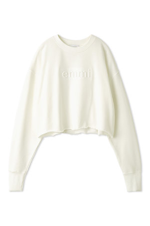 " emmiロゴスウェットプルオーバー"