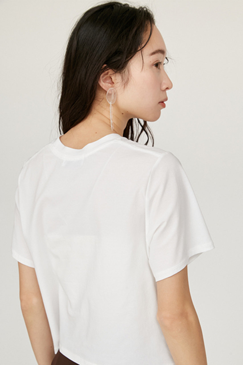 【emmi】コンパクトデザインTシャツ コンパクトデザインTシャツ(Tシャツ/カットソー)｜トップス