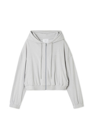 PlaX パイルフードパーカー