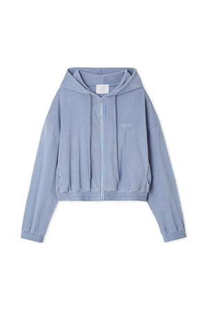 PlaX パイルフードパーカー