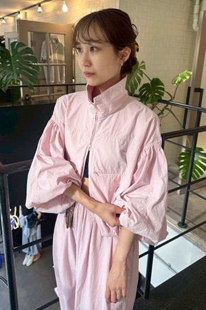 ナイロンダブルジップブルゾン