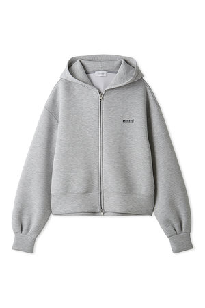 ジップアップダンボールフーディ