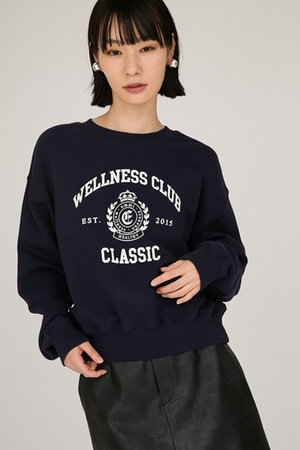 カレッジロゴ スウェットトップス