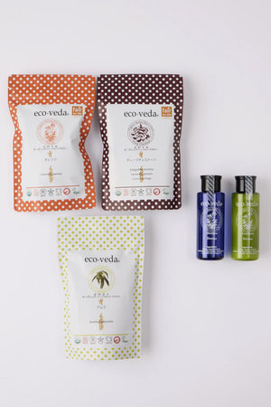 eco-veda ヘナカラー 　ディープチェスナット3袋セット eco-veda ヘナカラー ディープチェスナット3袋セット eco-veda